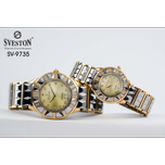 ساعت سویستون سرامیکی خورشیدی در رنگ بندی جفت و تکی