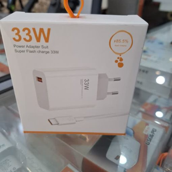شارژر دیوارای EU33W همراه با کابل TC