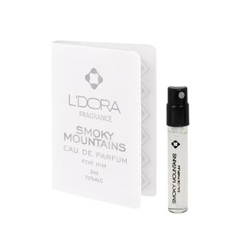 تستر ادوپرفیوم مردانه مدل اسموکی ماون تینز  2 میلی لیتر  SMOKY MOUNTAINS EAU DE PARFUM, Tester for men