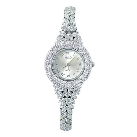 ساعت مچی عقربه ای نقره زنانه مدل پروانه کد RZZDR-31