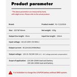 شارژر و تستر باتری خودرو 15 آمپر مدل  rj-c121501a