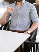 ‌پیراهن راه‌راه ریز کد sh243