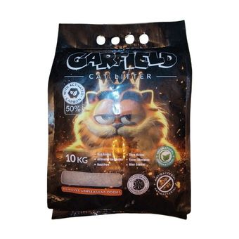 خاک گربه گارفیلد مدل کربن دار وزن 10 کیلوگرم