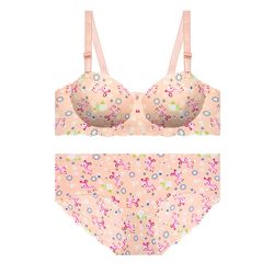 ست شورت و سوتین زنانه مدل سلن نیم جک لیزری گلبهی