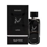 ادوپرفیوم مردانه لطافه، مدل حیاتی با حجم 100 میلی‌لیتر و رایحه طبیعت، شیرین، خوراکی، خنک، چوب، مناسب تمام فصول، نت آغازین سیب، ت