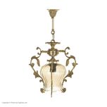 لوستر آویز شاهان تک مدل طاووس کد 1021