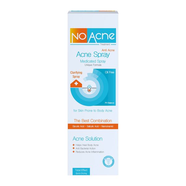 اسپری ضد جوش بدن نو آکنه 150 میلی‌لیتر (No Acne Body Anti-Blemish Spray)