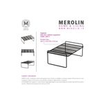 شلف داخل کابینت مرولین  مدل یک طبقه طاقچه کد 40311