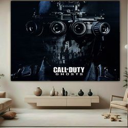 پوستر طرح کال اف دیوتی مدل ghosts کد GR944