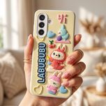 کاور مدل فانتزی طرح عروسکی Labubu لبوبو مناسب برای گوشی موبایل سامسونگ Samsung Galaxy A56