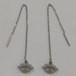 گوشواره زنانه مدل بخیه کد eye111