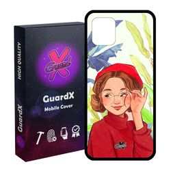 کاور گارد ایکس طرح دختر مدل Glass10328 مناسب برای گوشی موبایل سامسونگ Galaxy Note 10 Lite