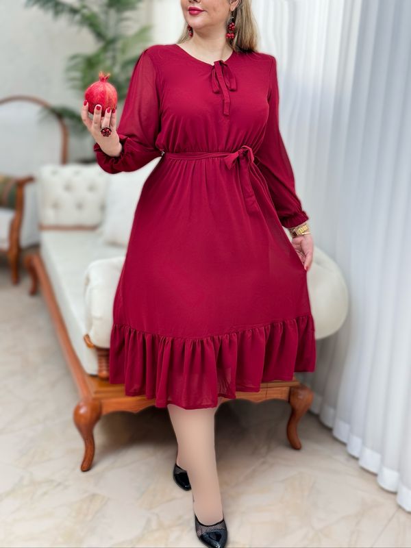 پیراهن چیندار یلدایی 2466