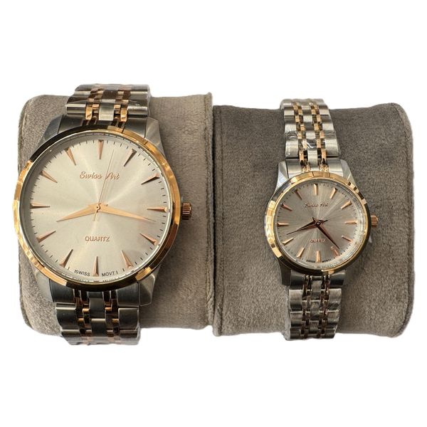 ست ساعت مچی عقربهای کوارتز زنانه و مردانه سوئیس آرت مدل ANT172-173SR1600