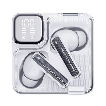 هدفون بلوتوثی کیو سی وای مدل MeloBuds Neo بدون قابلیت نویز کنسلینگ، درگاه شارژ USB Type-C، مقاوم در برابر رطوبت و عرق با استاندا