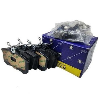 لنت ترمزچرخ عقب با پد فنری-دست 4 عددی 1620202705