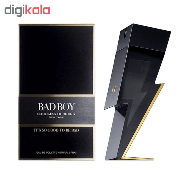 ادو تویلت مردانه کارولینا هررا مدل Bad Boy حجم 100 میلی لیتر