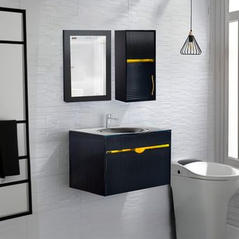 ست کابینت و روشویی سیتکا  مدل  GL006/70 به همراه اینه و باکس