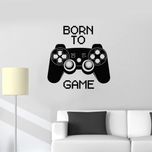 استیکر وی وین آرت طرح Born To Be Game کد S31