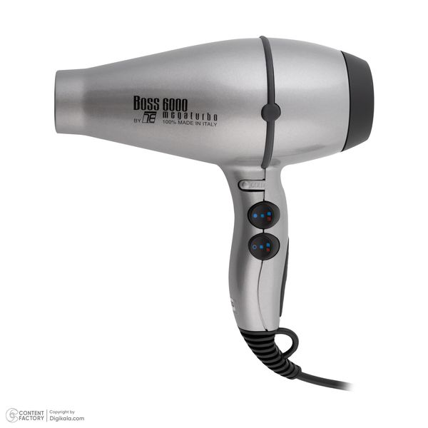 سشوار حرفه‌ای تکنو درای مدل Boss 6000 با توان 2500 وات
