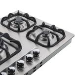 اجاق گاز استیل میکس پلاس مدل IS-9502 سیلور