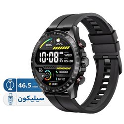 ساعت هوشمند 46.5 میلیمتری هایلو مدل Solar Pro با بند سیلیکونی