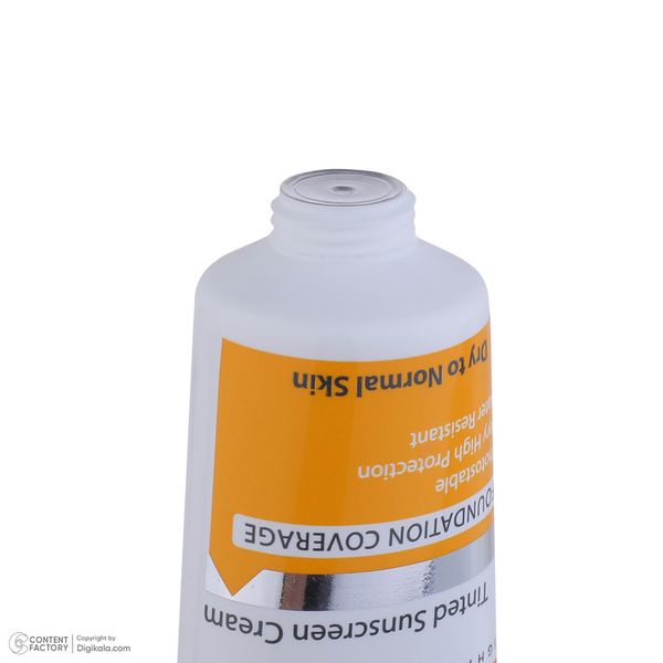 کرم ضد آفتاب SPF50 پوست خشک و معمولی درمالیفت 40 میلی لیتر