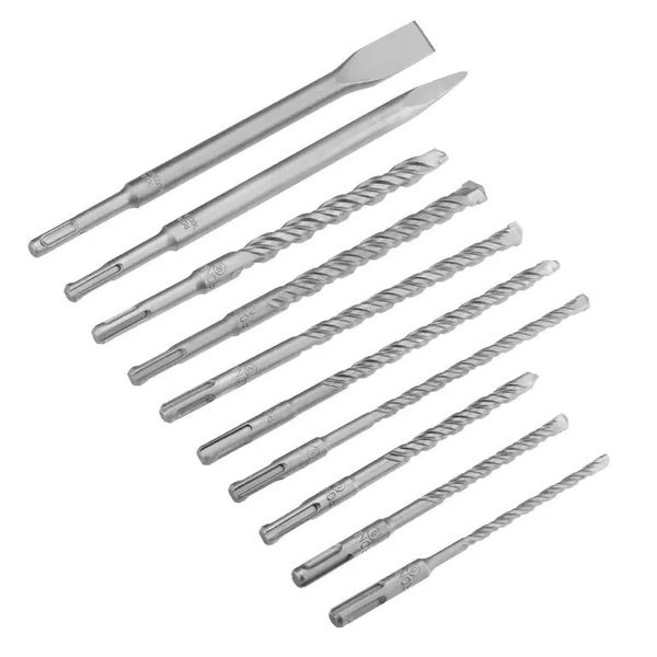 مته و قلم چهار شیار  رونیکس مدل RH-5048 بسته 10 عددی