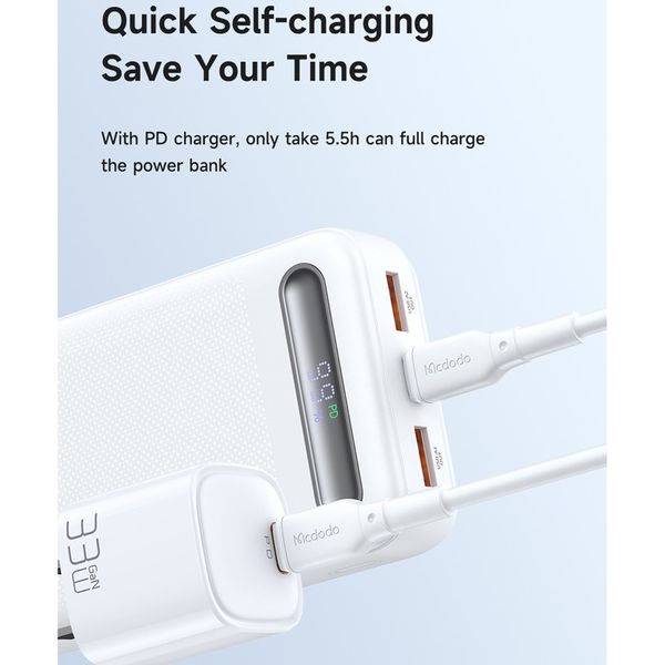 پاوربانک 20000 مکدودو 22.5W مدل MC-389