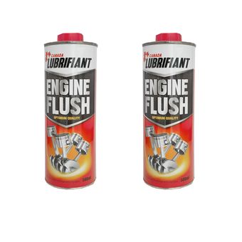 محلول موتور شوی کانادا لوبریفنت مدل Engine Flush حجم 500 میلی لیتر بسته دو عددی