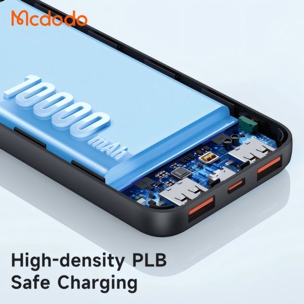پاوربانک مک دودو مدل MC-463 LED Version ظرفیت 10000 میلی آمپرساعت