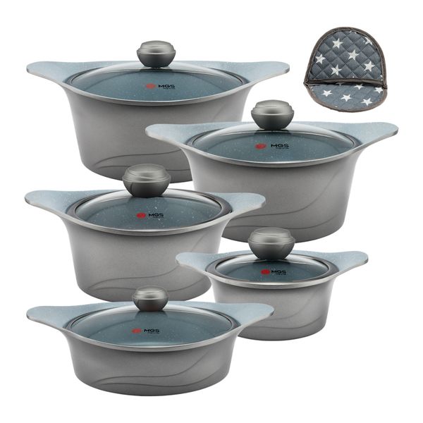  سرویس پخت و پز 12 پارچه ام جی اس مدل KC 1216 