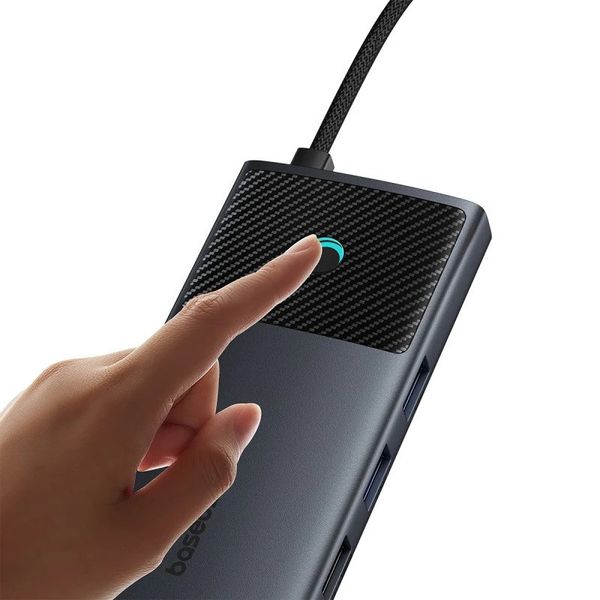 هاب 11 پورت USB-C بیسوس مدل BS-OH098 (گارانتی 24 ماهه آونگ)