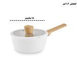 سرویس قابلمه و تابه سرامیکی 12 پارچه کاراجا مدل SwissCrystal12 همراه با ابزار آشپزی