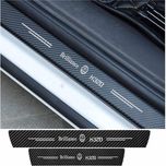 برچسب پارکابی خودرو سولگی مدل کربن کد J32 مناسب برای برلیانس 320H بسته 4 عددی
