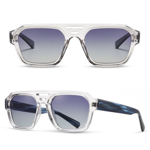 عینک آفتابی خلبانی (Aviator) آلبرت وگ مدل S31120C2 Acetate Avantgarde Visionary