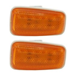 چراغ راهنمای روی گلگیر LED رنگ نارنجی مناسب برای انواع پراید بسته 2 عددی