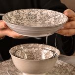 ست غذا خوری طوسی