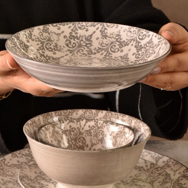ست غذا خوری طوسی