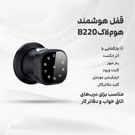 قفل هوشمند هوم لاک مدل B220