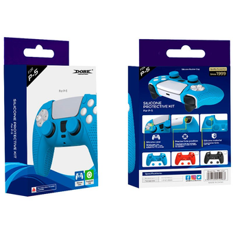 روکش دسته بازی آنالوگ دار Dobe TP5-0559 PS5 زمینه مشکی