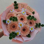 دسته گل بزرگ ژبرا