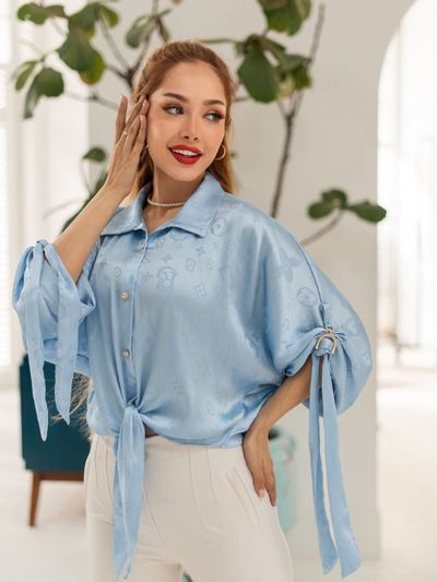 شومیز خفاشی طرح ال وی