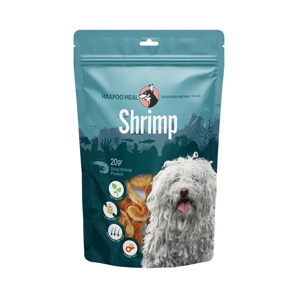 تشویقی سگ هاپومیل مدل میگو کد Shrimp L وزن 20 گرم