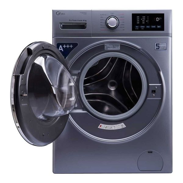 ماشین لباسشویی جی پلاس مدل GWM-P8220T ظرفیت 8 کیلوگرم