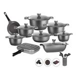 سرویس پخت و پز  گرانیتی 26 پارچه کاندید مدل اوربیت