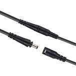 فیش آداپتور نرو ماده جفت قفلی ضد آب مشکی