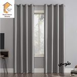 پرده نوین دکور سیلوانا مدل کتان 28 سایز 280 × 140 سانتی متر 