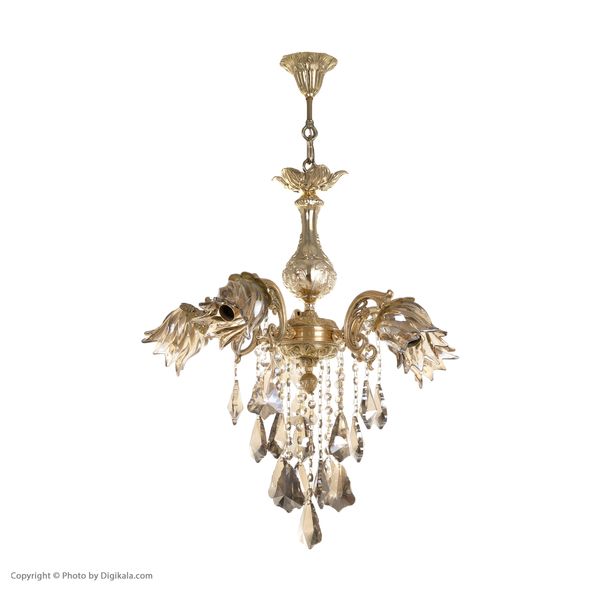 لوستر 5 شعله شاهان تک کد V/6017