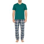 ست تی‌شرت آستین کوتاه و شلوار راحتی مردانه مدل MDSS-CH4843